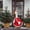 #New--Red, variant on Christmas Gooses Outfits Gooses Statue Christmas Costume Yard Gooses Clothes Hat Outfit For 23 Inch Statue Patio Garden Decoration