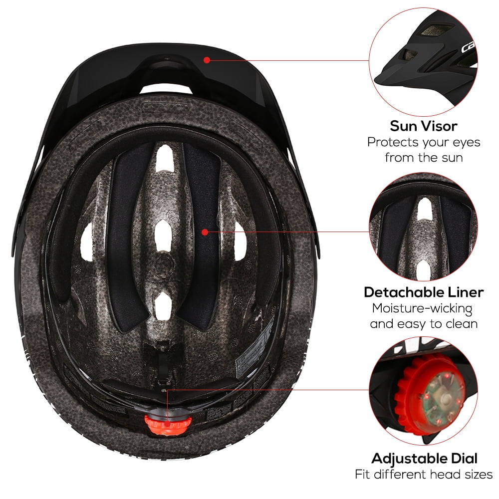 light cycling helmet