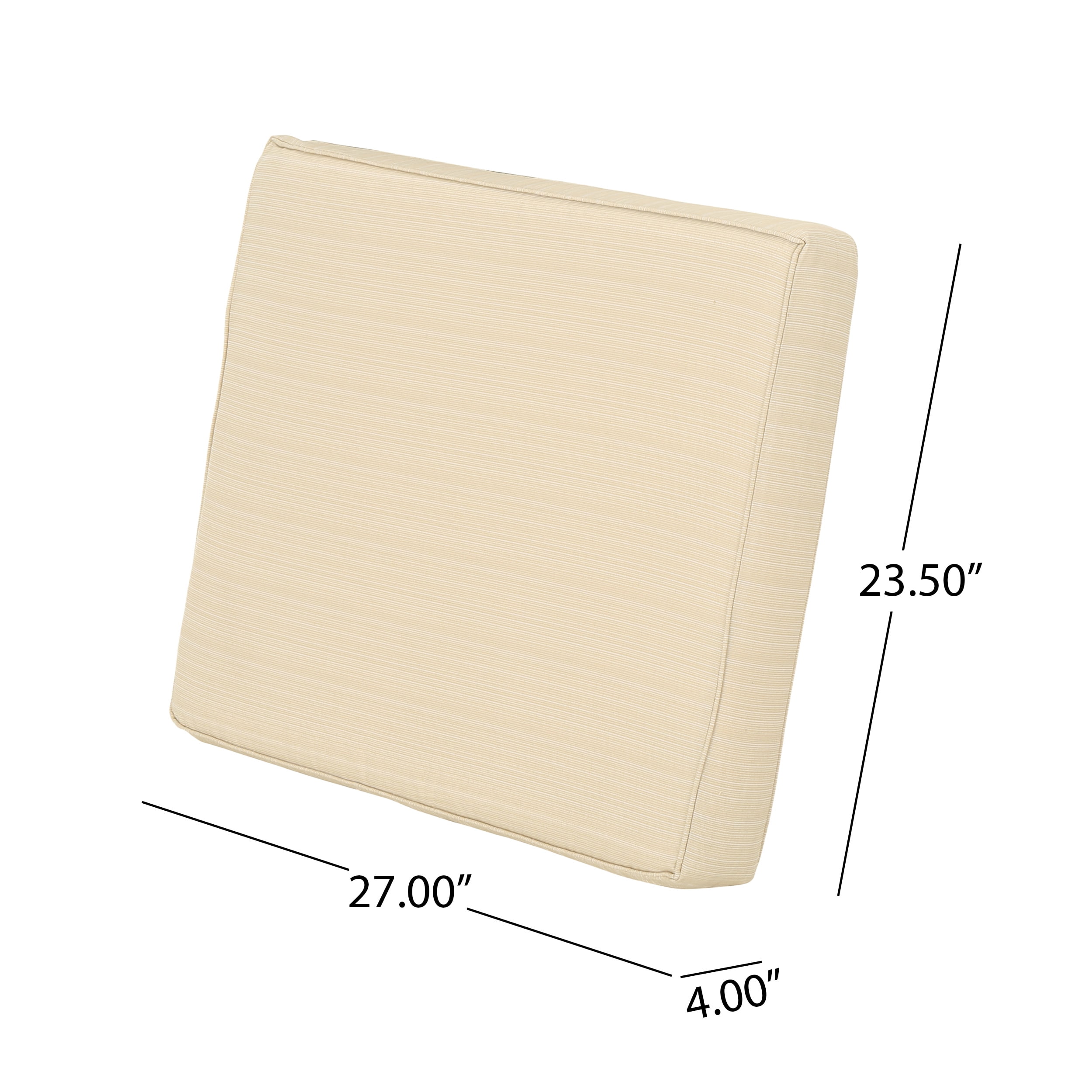 Smythe Outdoor Club Chair Cushions, Set of 2, Beige