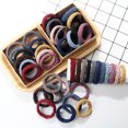 20PCS Elastic Hair Band Tie Simple Girls Women Headwear Rubber Bands
