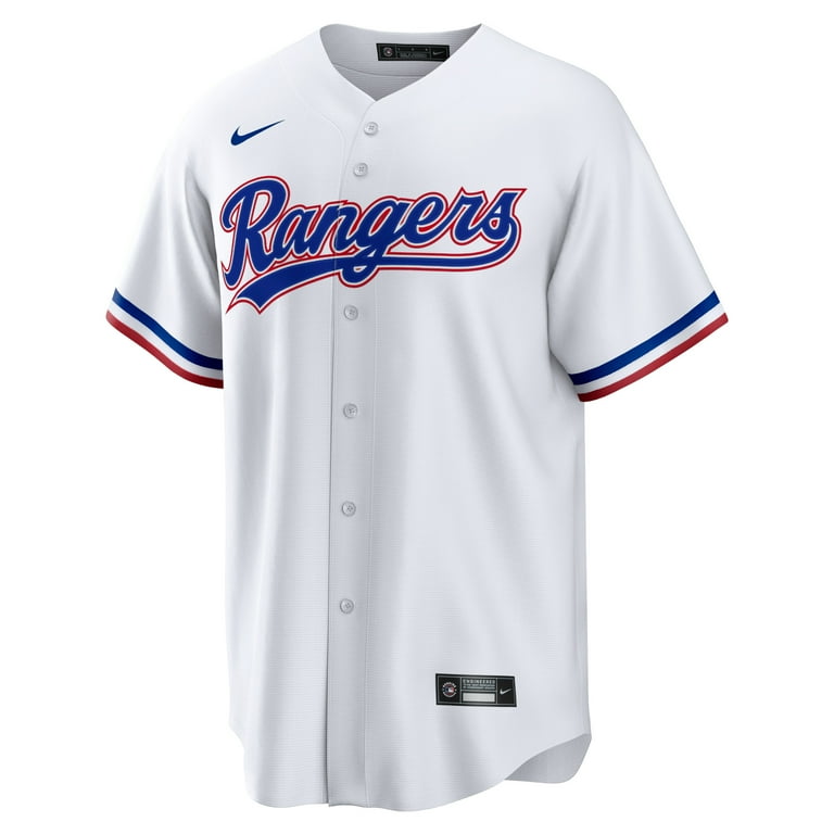 Men's Nike White Texas Rangers Home Replica Team Jersey