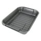 thumbnail image 1 of Asador Antiadherente, Bandeja Para Asar Rectangular, Control Eficiente De Aceite Resistente Al Calor Para Asar A La Parrilla, 1 of 7