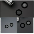 thumbnail image 3 of 10 Pcs Raccord de Tuyau en Acier Inoxydable Filtre Rondelles en Silicone Rondelles en Silicone Filtres de Tuyau avec Tapis de Robinet Raccords Standard pour Connecteur de Tuyau de Jardin Noir, 3 of 8