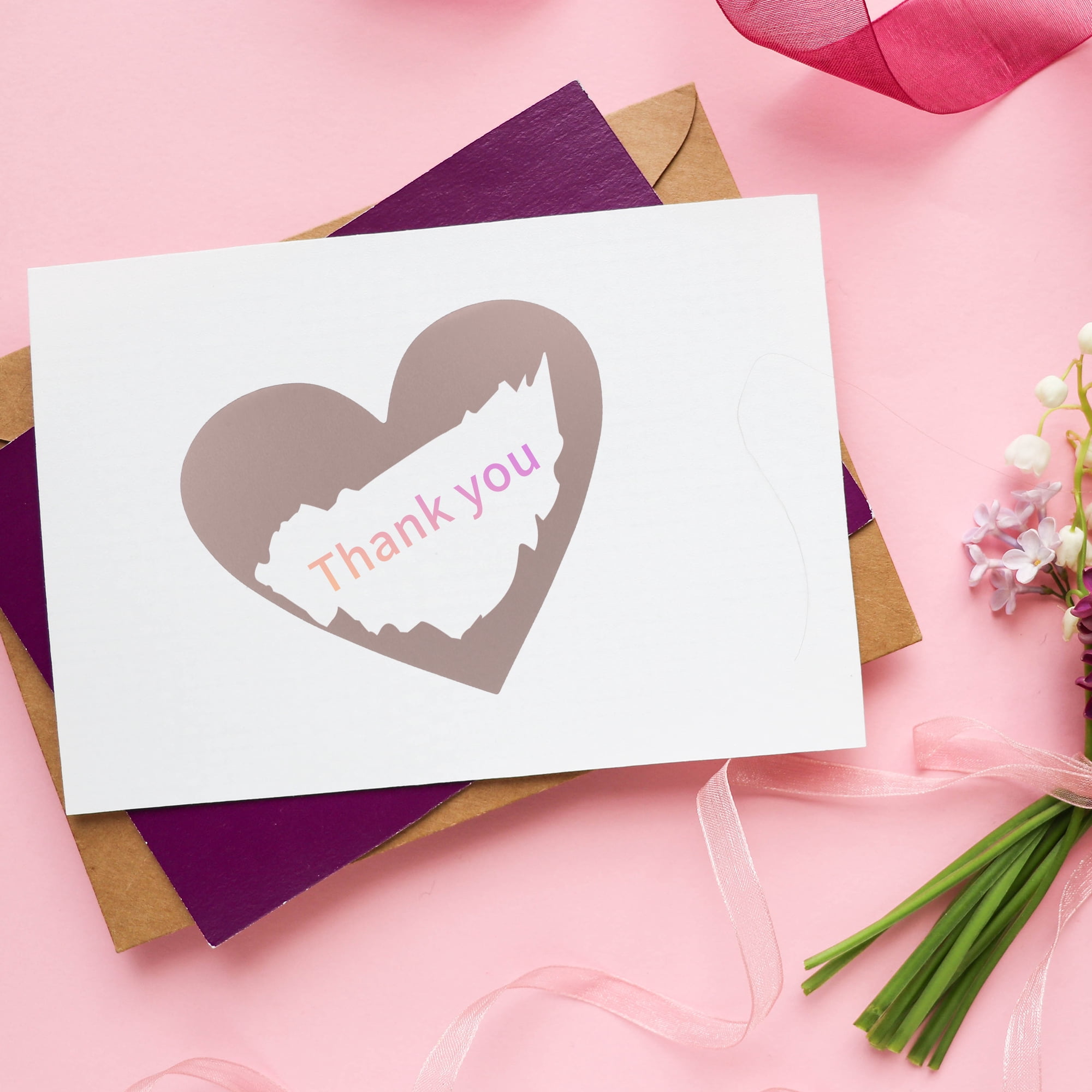 Unique Bargains 50Pcs Surprise Wedding Scratch Stickers 2.76" x 2.36" Rose Gold Tone