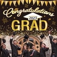 thumbnail image 5 of YAOMOBB Graduation Background Cloth Clear Printing Graduation Banner Copper Buckle Design Polyester Backdrop, 5 of 5
