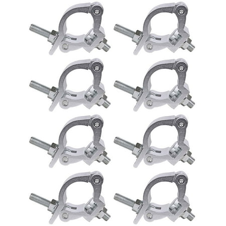 8) Chauvet CLP15 CLP-15 360° Wrap Around O Clamp Lighting Mounts Light Mounting