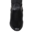 thumbnail image 4 of Qupid BH22 Women Leatherette Fabric Pointy Toe Thigh High Flat Riding Boot, 4 of 6