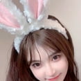 thumbnail image 7 of NUZYZ Women Headband Bunny Ear Design Non-slip Lovely Cartoon Headpiece Rabbit Ears Headband Hair Accessories, 7 of 7