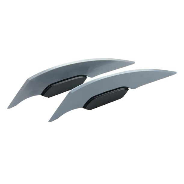 sweethay Pegatina de decoración, pegatinas de alerón de motocicleta de , accesorio de Motor estable, Scooter decorativo modificado Accesorios para motos Gris