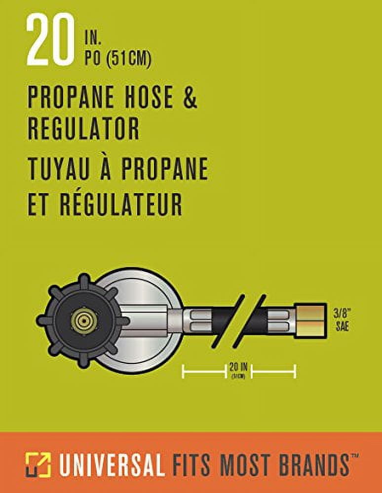 Char-Broil 5484667 Hose and Regulator, Replaces hoses and regulators on Type-1 connections with side burners By CharBroil