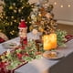 thumbnail image 5 of Decoraciones navideñas, adornos navideños, guirnalda de hiedra artificial, guirnalda de enredaderas colgantes artificiales, hojas de hiedra artificiales para decoración de mesa, enredaderas colgantes, 5 of 6
