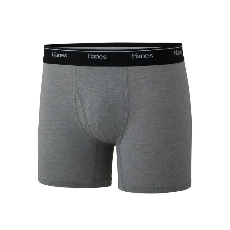 Hanes Originals Boys' Underwear Boxer Briefs, 5-Pack, Sizes S-XL