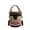 Black, variant on Women's Blue Checkered Bucket Bag - Denim-Inspired Faux Leather Crossbody Clutch with Gold Accents (5.51×4.72×5.91in)