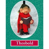 Whitehurst 7.5" Zim's The Elves Themselves Theobold Collectible Christmas Elf Tabletop Figurine
