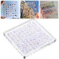 thumbnail image 2 of LongDay Acrylic Magnetic Seashell Display Box, Seashell Storage Box Display Case Decorative Seashell Starfish Trinket, Small Craft Organizers Container for Bead, Nail, Jewelry, 2 of 8
