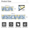 thumbnail image 3 of Yayeee Faucet Mat for Kitchen Sink 14.7" Diatomite Long Splash Guard Pad, Light Lemon, 3 of 7