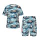 thumbnail image 1 of Balery Sea Marine And Lighthouse Conjunto de Pijama Infantil de Manga Corta con Estampado – Ropa de Dormir de Algodón Suave-3X-Large, 1 of 6