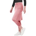 thumbnail image 3 of Curuila Womens Skirt Pants Leggings Solid Color Slim Fit Fashion Long Sweatpants Sport Trousers Pink Size Xl, 3 of 4