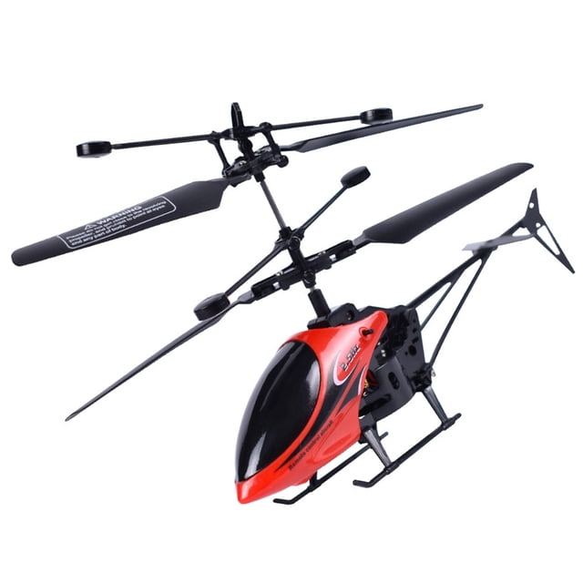 Cateissary Mini Dron teledirigido, helicóptero de inducción infrarroja, 2 canales, suspensión electrónica divertida, Dron cuadricóptero, Dron pequeño, Accesorios para aéreos rojo