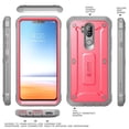 thumbnail image 5 of LG G7 Case, LG G7 ThinQ Case, SUPCASE Full-body Rugged Holster Case with Built-in Screen Protector for LG G7 2018 Release, Unicorn Beetle PRO Series with Holster (Pink), 5 of 6