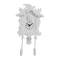 thumbnail image 3 of Reloj de pared, decoración, regalos, números arábigos grandes, adorno silencioso, accesorio para Blanco, 3 of 9