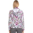thumbnail image 5 of HeartSoul Prints Women's Warm Up Scrubs Jacket Zip Front HS301, 5 of 7