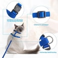 thumbnail image 3 of Arnés para gatos, arnés para gatos con correa, a prueba de fugas, correa ajustable para gatos con arnés para gatos, correa de nailon para gatos, arnés para gatos pequeños, conejos y perros, 3 of 5