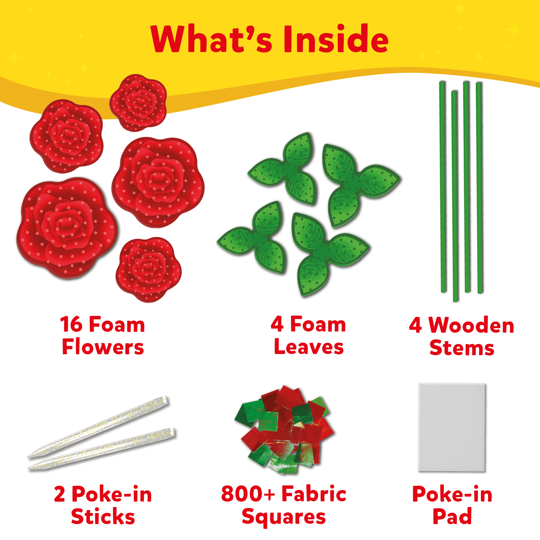 Skillmatics Poke-in Art - Rose Bouquet, Mess-Free Fun for Kids Ages 4 to 12