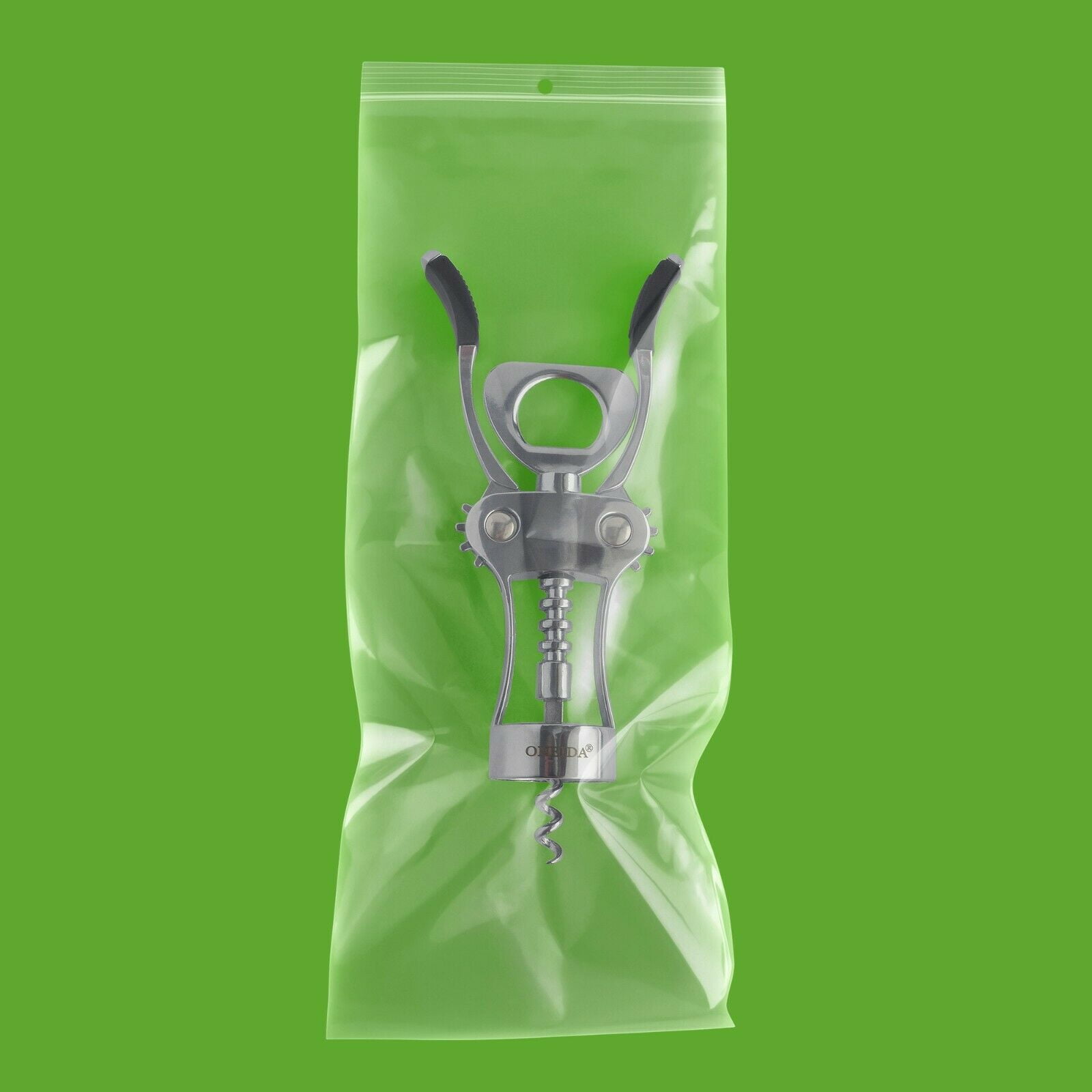 4 Mil Reclosable Poly Bag HangHole Clear Plastic Bags 5 x 8 Pack of