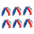 thumbnail image 4 of UPGRATOR 6Pcs Castanets for Kids Wood and Synthetic Material Kindergarten Music Instrument Assorted Color, 4 of 6