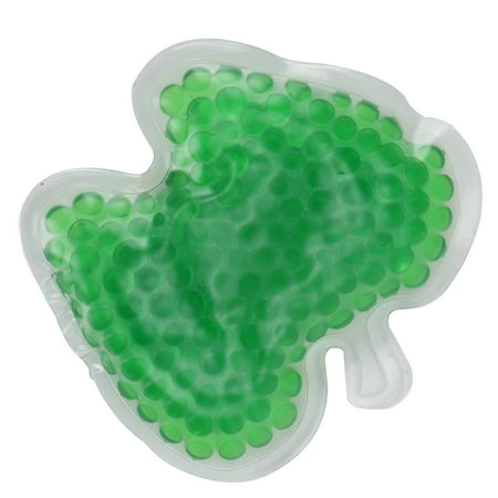 Xirurus Medium 3.94 Inches Round Hot Cold Compress Gel Bead Ice Pack Reusable Cooling Pad for Beauty and Nursing