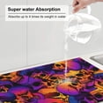 thumbnail image 6 of Kdxio Skull for Dish Drying Mat,24*18 inch Absorbent Dish Drainer Kitchen Counter,Large Size Dish Drying Pad for Countertops,Draining Racks, 6 of 9