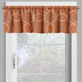 thumbnail image 4 of Ambesonne Abstract Valance & Curtain, Manly Fashion Belts Art, 55"x45", Pale Cinnamon Dimgray, 4 of 7