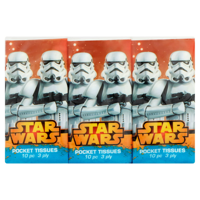 Star Wars Pocket Tissues, 3 pack