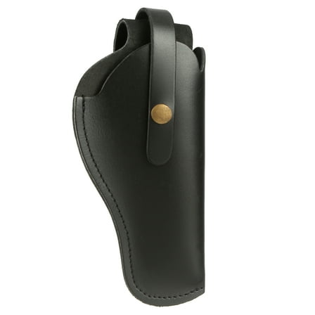 Saddle Mate Top Grain Buffalo Leather 9" Pistol Holster Adjustable Retention Strap, Right Handed