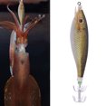 thumbnail image 3 of Cebo Falso Camarón Luminoso Anzuelo Calamar Camarón Cebo Duro 13 4G Cebo Pesca (5), 3 of 9