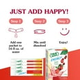 thumbnail image 4 of True Lemon Wild Cherry Cranberry Energy Drink Mix Powder, No Artificial Sweeteners, 6 Count, 4 of 11