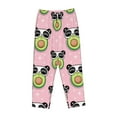 thumbnail image 4 of Junzan Panda Avocado Women'S Pajama Pants Drawstring Comfy Sleep Bottoms With Pockets, 4 of 9