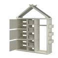 thumbnail image 2 of Costway Armoire de Rangement pour Costume d'Enfants Commode avec Bacs de Rangement Étagères Blanc, 2 of 2