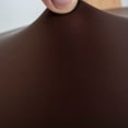 thumbnail image 3 of Dining Chair Seat Covers 4 /6PCS, Solid Pu Leather Waterproof Seat Cushion Cover Oilproof Stretch Dining Chair Protctor Slipcover (Dark Black, 4/6 PCS), 3 of 10