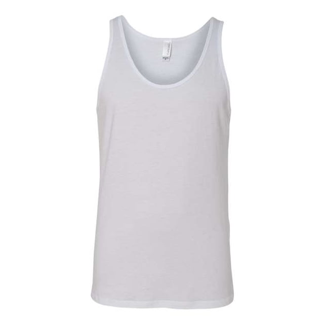Bella + Canvas Camiseta sin mangas unisex 2XL BLANCO bella lienzo 3480