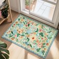 thumbnail image 4 of GUHNNHUIJ Living Room 6x9 Area Rugs Machine Washable Ultra-Thin Soft Non Slip Carpet Rug Vintage Boho Flower Stain Resistant Large Rug for Bedroom Dining Room Indoor Nursery Guest Room Ho, 4 of 9