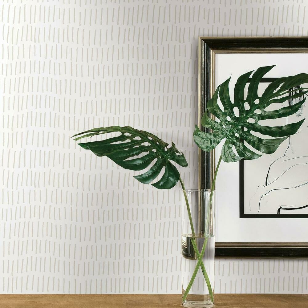Tick Mark Peel and Stick Wallpaper