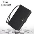 thumbnail image 5 of ELEHOLD RFID Blocking Passport Holder Wallet Travel Document Organizer with Removable Wrist Strap High-Quality Leather Case for Cards, ID, Passport, Cash  for Men Women,Black, 5 of 8