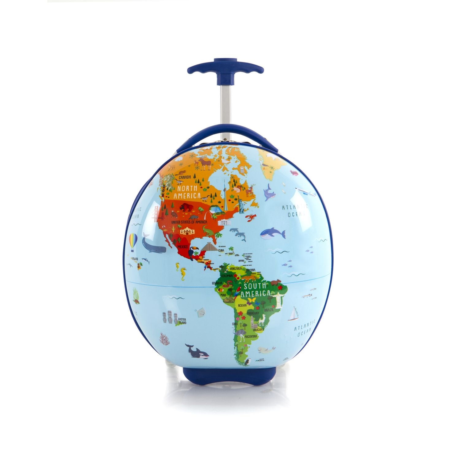 Journey Kids Luggage-Maps