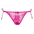 thumbnail image 1 of Calzoncillos De Mujer Tanga Bordado Sexy Cintura Baja Bragas Sin Costuras (Rosa) Tmvgtek Mujer, 1 of 6