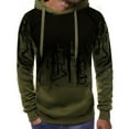 thumbnail image 3 of Men Hoodies Slim Fit Hooded Sweatshirt Outwear Sweater Warm Coat Jacket Hot, 3 of 7
