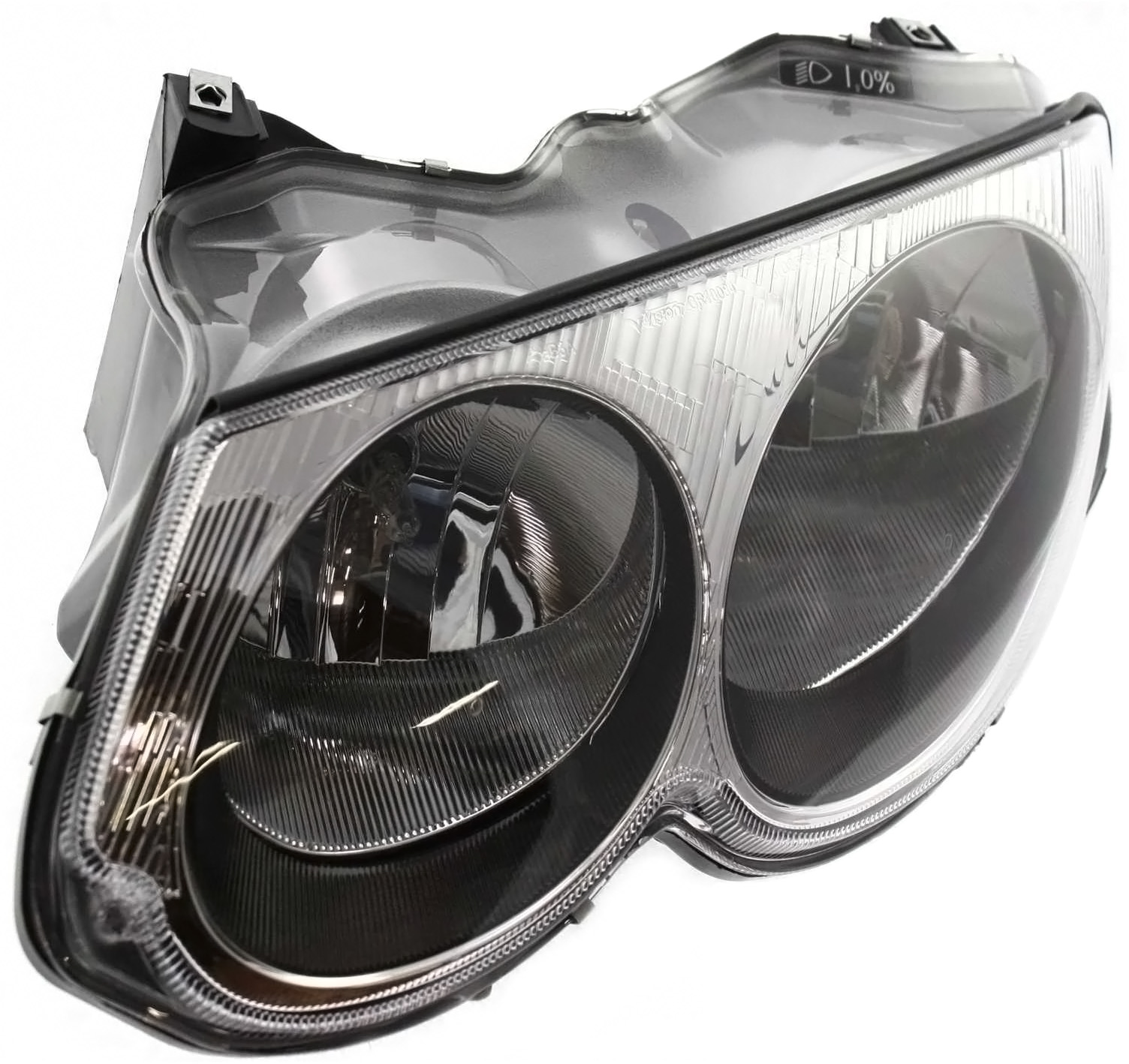 Headlight Compatible With 1999-2004 Chrysler 300M Left Driver Halogen With bulb(s)