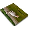 thumbnail image 4 of Compatible with MacBook Air 13.6" m2 Case 2022.0 Released Model A2681, Plastic Hard Case Shell Cover Cable Tie, Feather Series 0246, 4 of 5