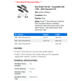 thumbnail image 2 of Rear Brake Pad Set - Compatible with 1998 - 2004 Chevy S10 1999 2000 2001 2002 2003, 2 of 2